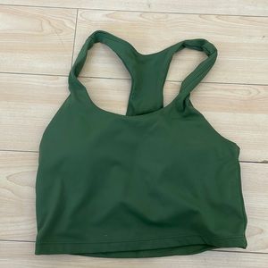 Green paragon sports bra